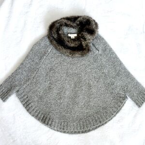 J.Crew Crewcuts sweater cape